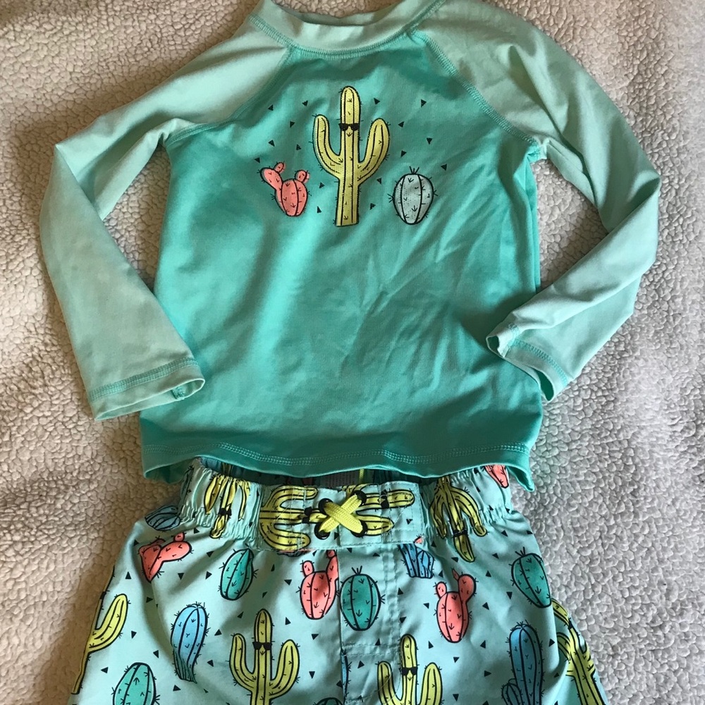 Boys cactus swimwear 🌵